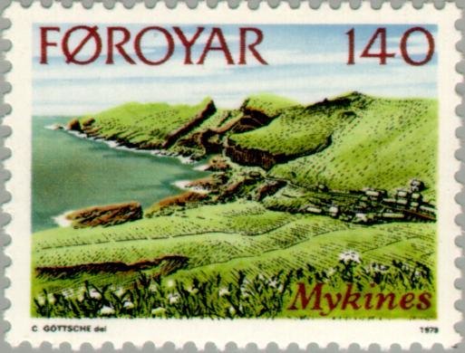 Island Mykines, agriculture