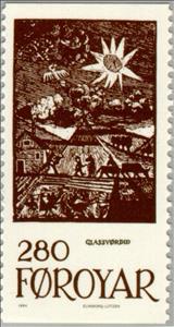 Stamp, Fairy tales, Faroe Islands,  , Culture, Fairy Tales