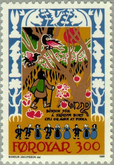 Peasant in Woods