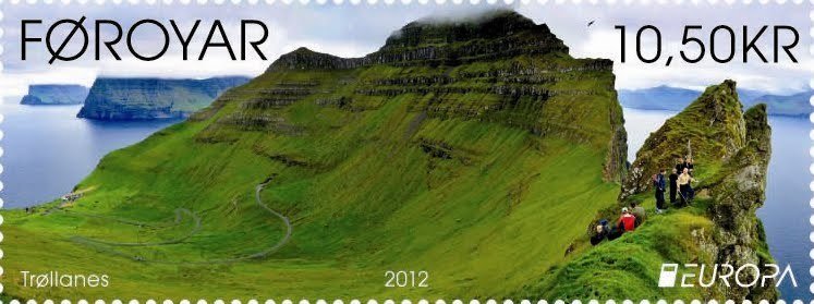 Stamp, EUROPA / C.E.P.T.: Visit..., Faroe Islands,  , C.E.P.T.