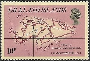Map of Hawkins Maidenland,1773