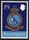 Stamp, HMS Undaunted, Ascension Island,  , Coats of Arms