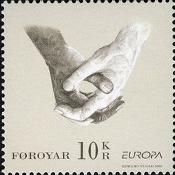 Stamp, EUROPA / C.E.P.T.: Integration through the eyes of Young Peo, Faroe Islands,  , C.E.P.T., Europe