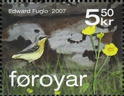 Stamp, Life in a Stone Fence, Faroe Islands,  , Animals (Fauna)
