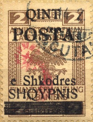 Revenues of the Austrian Administration with Eagle drawing a