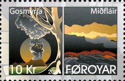 Stamp, Origin of the Faroe Islands, Faroe Islands,  , Anniversaries and Jubilees