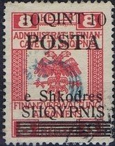 Revenues of the Austrian Administration with Eagle drawing a