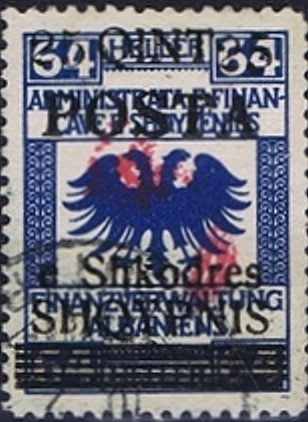 Revenues of the Austrian Administration with hollow Eagle dr