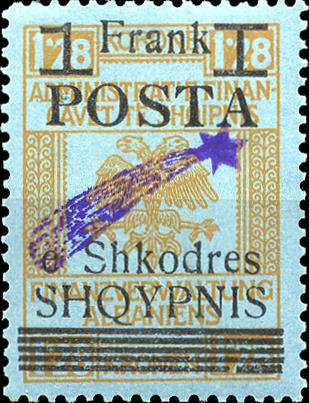 Revenues of the Austrian Administration with hollow Eagle dr