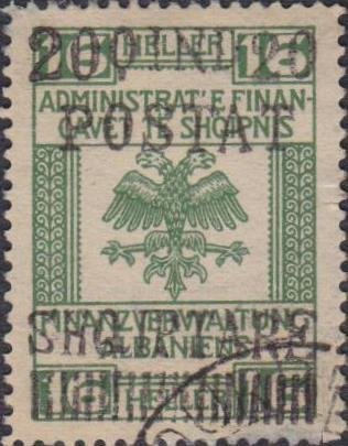 Revenues of the Austrian Administration with Overprint