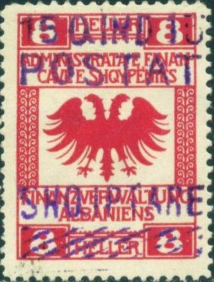 Revenues of the Austrian Administration with black or purple