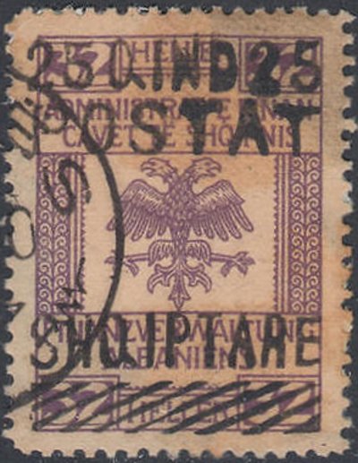 Revenues of the Austrian Administration with black or purple