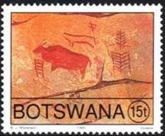 Stamp, Petroglyphs, Botswana,  , Stylized Animals, Rock Art and Cave Paintings