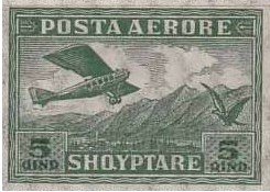 Airplane crossing Mountains