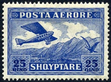Airplane crossing Mountains