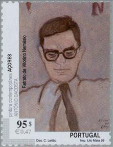 Stamp, Modern art, Azores,  , Paintings