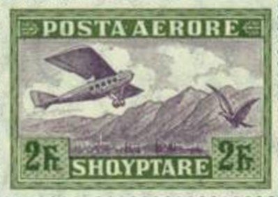 Airplane crossing Mountains