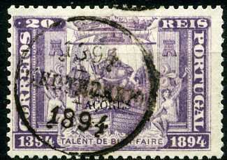Stamp, Prince Henry on Ship, Azores,  