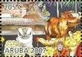 Stamp, Chinese Year of the Pork, Aruba,  