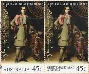 W. de Vlamingh, joint issue with Christmas Islands