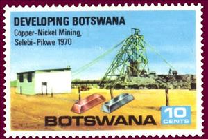 Stamp, Copper and nickel mining, Botswana,  