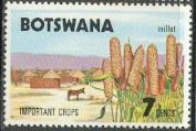 Stamp, Millet, Botswana,  