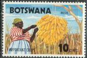 Stamp, Corn, Botswana,  