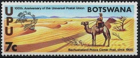 Bechuanaland Police Camel Post, ca. 1900