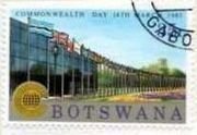 Stamp, Melbourne Conference Center, Botswana,  