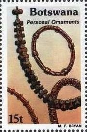 Stamp, Jewelry, Botswana,  