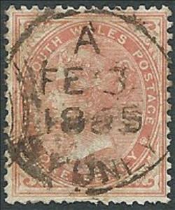 Stamp, Queen Victoria, Australian States,  