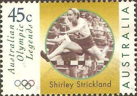 Shirley Strickland Hurdling
