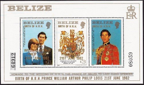 Coat of Arms of the Prince of Wales, Charles and Diana