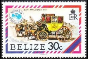 Bath-Bristol mail coach, 1784