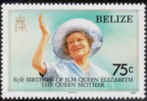 Stamp, Waving a Greeting, Belize,  