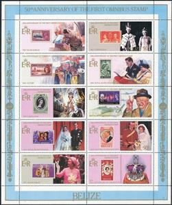 Mini Sheet, Sheet of 10, Belize,  , Aviation, Aircrafts