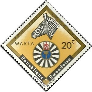 Plains Zebra (Equus burchelli), Emblem of Organization "WART