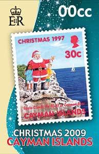 1997 issue titled "Santa’s Cayman Christmas"
