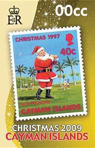 1997 issue titled "Santa’s Cayman Christmas"