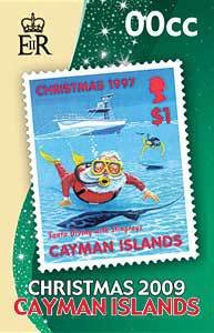 1997 issue titled "Santa’s Cayman Christmas"