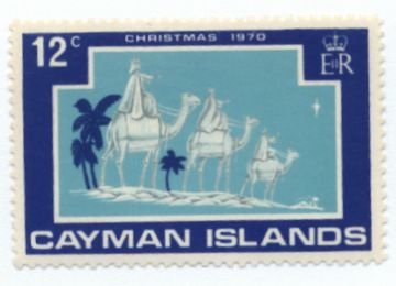 Stamp, The three wise men, Cayman Islands,  , Christmas