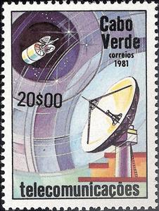 Stamp, Telecommunications in Cape Verde, Cabo Verde,  