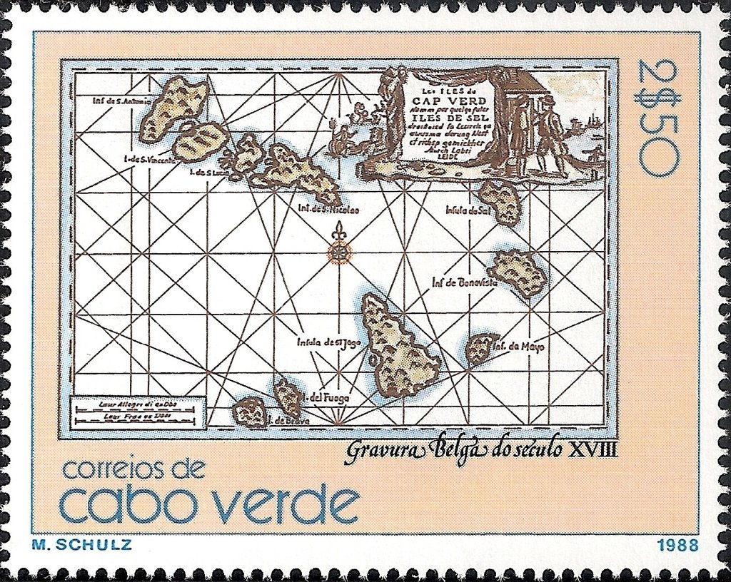 Antique Maps of Cape Verde