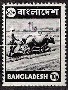 Farmer plowing