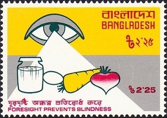 Eye and healthy food