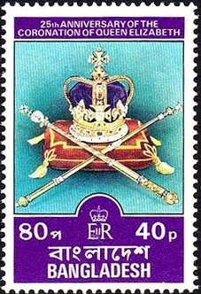 Stamp, Jewels, Bangladesh,  