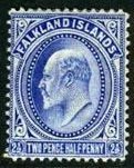 Stamp, King Edward VII., Falkland Islands,  