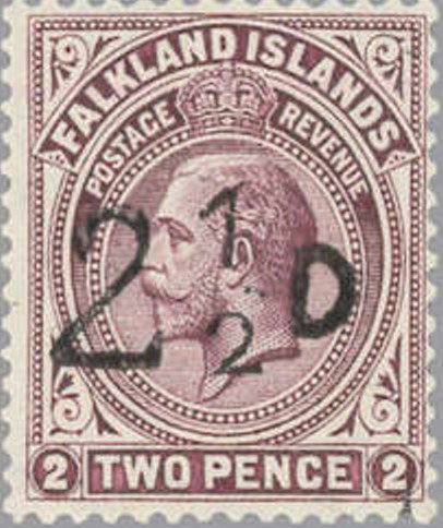 King George V Surcharged