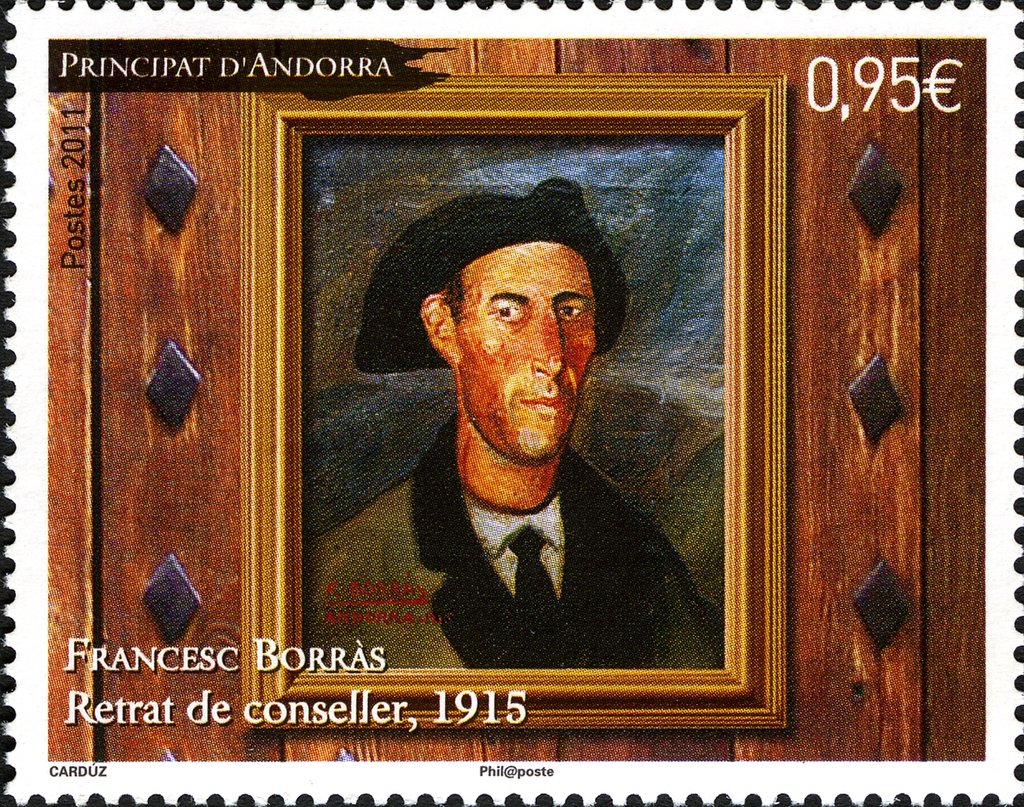 Portrait of a government council - paintings by Francesc Bor