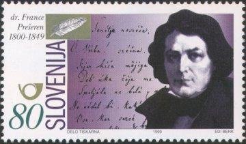 Prominent Slovenes - France Preseren (1800-1849)